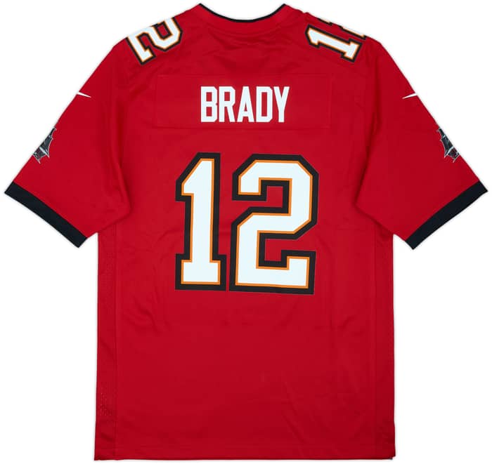 2020-22 Tampa Bay Buccaneers Brady #12 Nike Game Home Jersey (S)