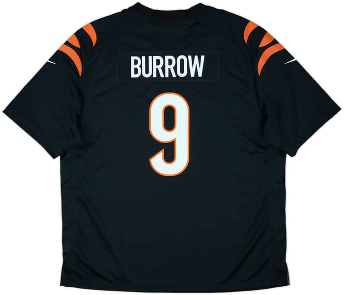 2021-25 Cincinnati Bengals Burrow #9 Nike Game Home Jersey (XXL)