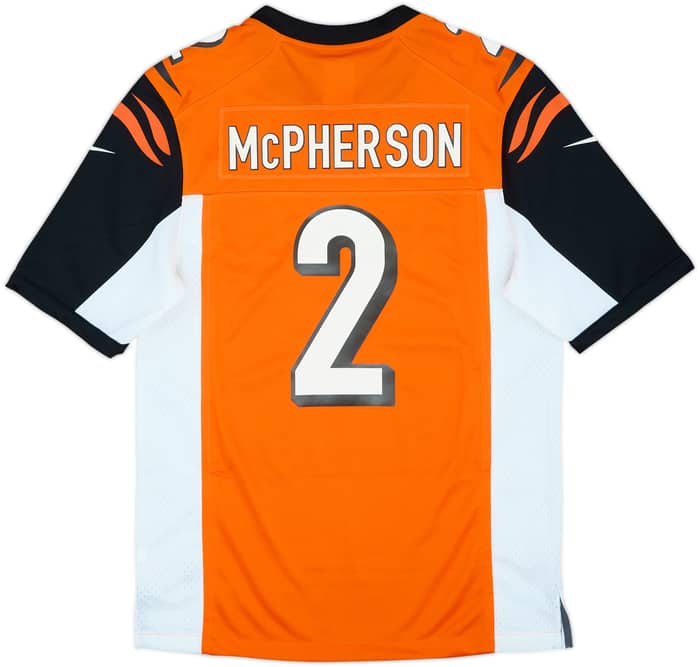 2020 Cincinnati Bengals McPherson #2 Nike Game Alternate Jersey (S)