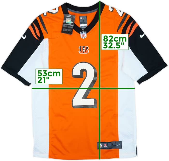 2020 Cincinnati Bengals McPherson #2 Nike Game Alternate Jersey (S)