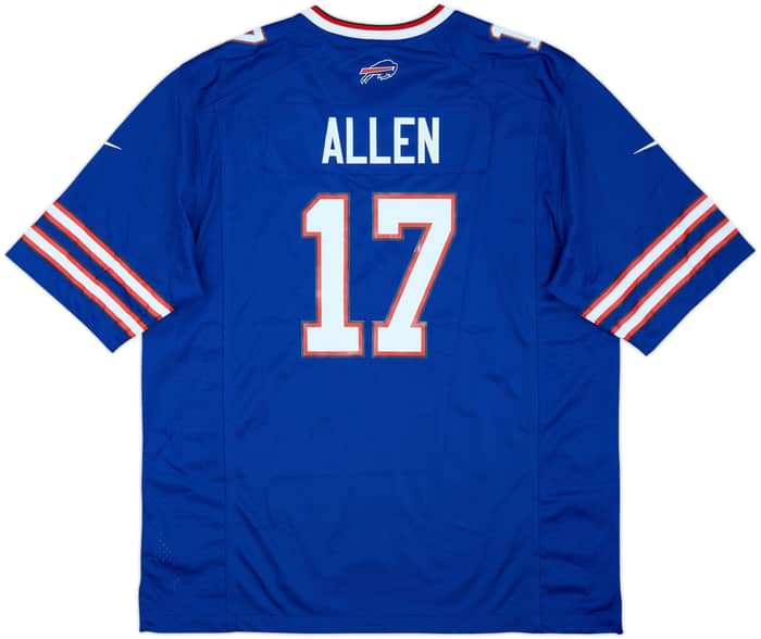 2018-25 Buffalo Bills Allen #17 Nike Game Home Jersey (XL)