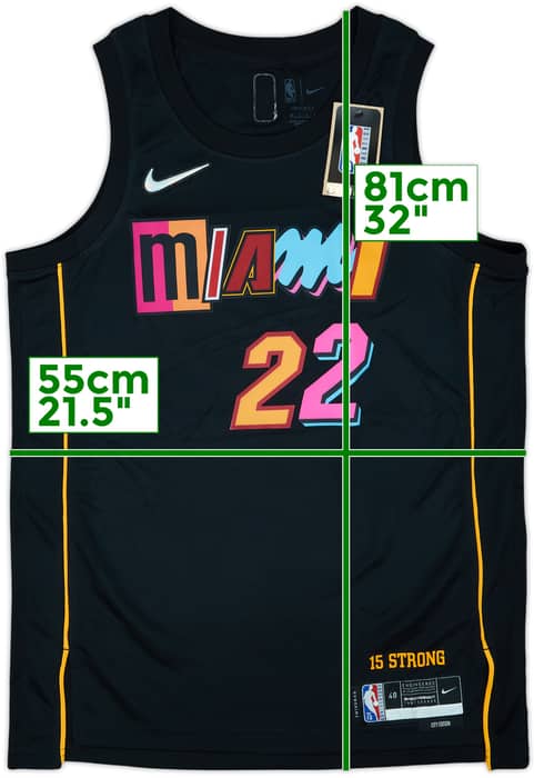 2021-22 Miami Heat Butler #22 Nike Swingman Alternate Jersey (L)