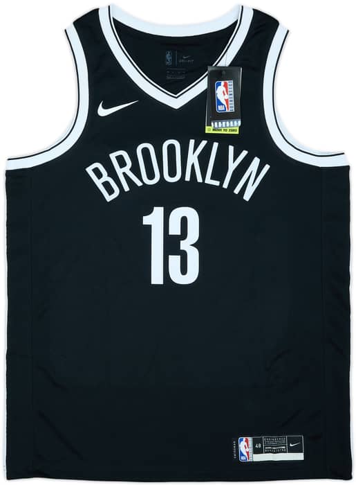 2020-21 Brooklyn Nets Harden #13 Nike Swingman Away Jersey (L)