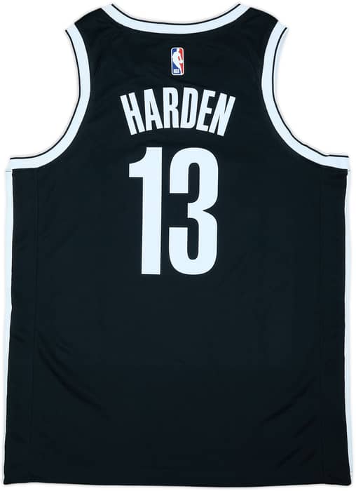 2020-21 Brooklyn Nets Harden #13 Nike Swingman Away Jersey (L)