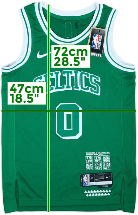 2021-22 Boston Celtics Tatum #0 Nike Swingman Alternate Jersey (S)