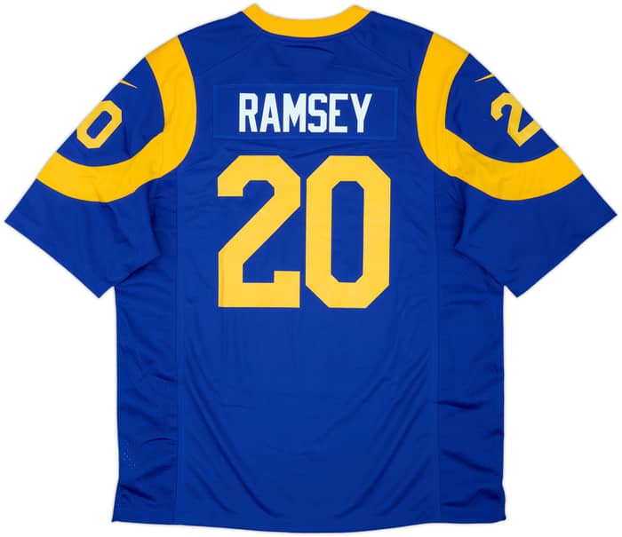 2019 LA Rams Ramsey #20 Nike Game Home Jersey (XL)