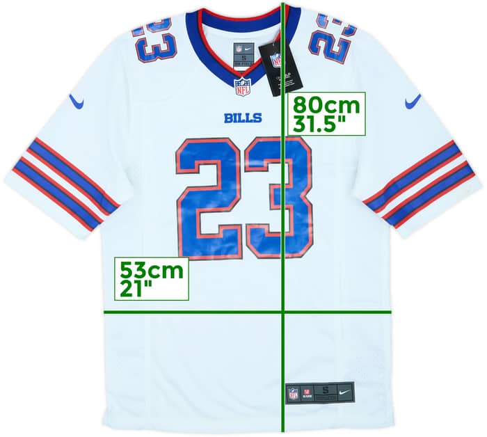2017-24 Buffalo Bills Hyde #23 Nike Game Away Jersey (S)