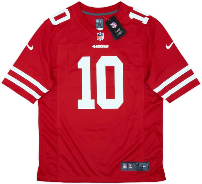2017-21 San Francisco 49ers Garoppolo #10 Nike Game Home Jersey (M)