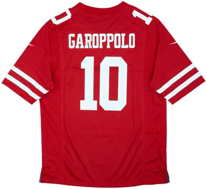 2017-21 San Francisco 49ers Garoppolo #10 Nike Game Home Jersey (M)