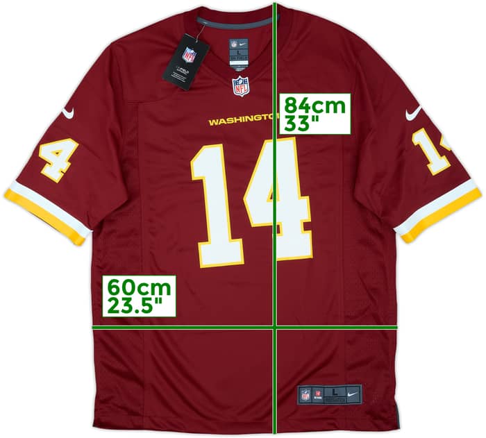 2021 Washington Football Team Fitzpatrick #14 Nike Game Home Jersey (L)