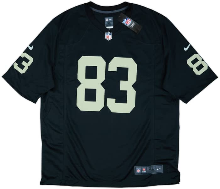 2020-22 Las Vegas Raiders Waller #83 Nike Game Home Jersey (XL)