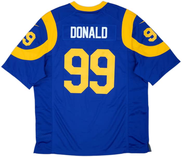 2018-19 LA Rams Donald #99 Nike Game Home Jersey (XL)