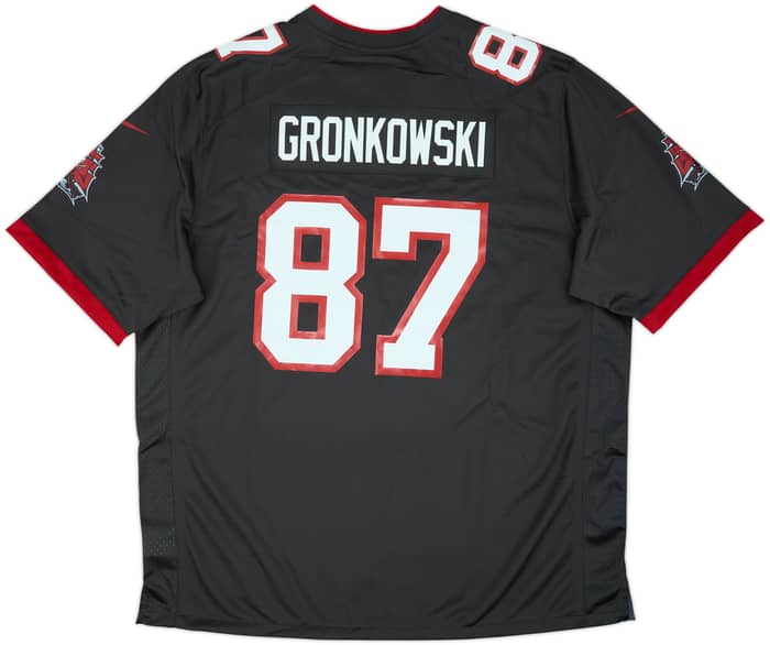 2020-21 Tampa Bay Buccaneers Gronkowski #87 Nike Game Alternate Jersey (XXL)