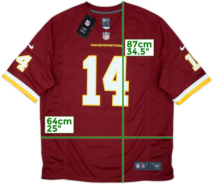 2021 Washington Football Team Fitzpatrick #14 Nike Game Home Jersey (XL)