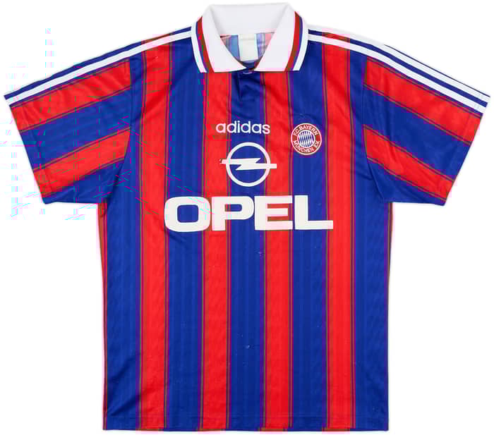 1995-97 Bayern Munich Home Shirt Scholl #7 - 5/10 - (S)