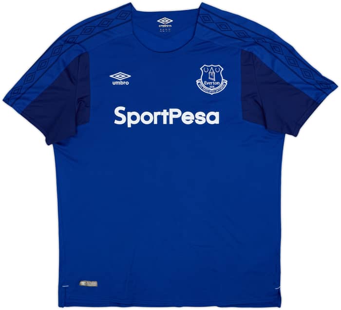 2017-18 Everton Home Shirt Baines #3 - 9/10 - (XXL)
