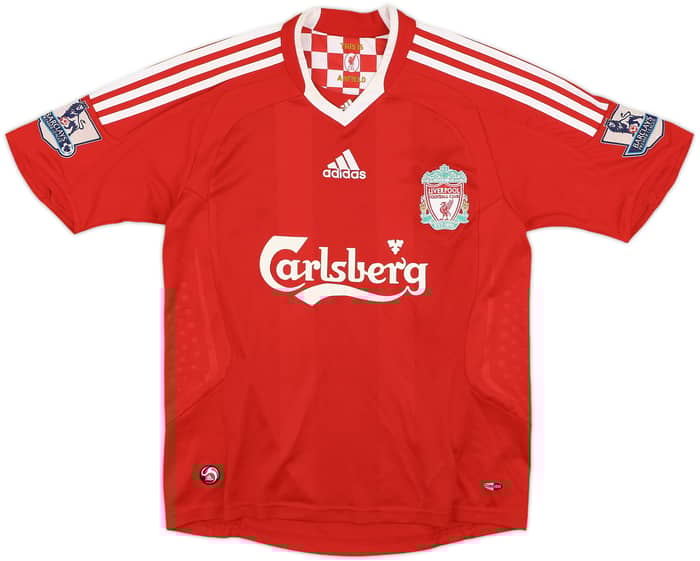2008-10 Liverpool Home Shirt Torres #9 - 4/10 - (L.Boys)