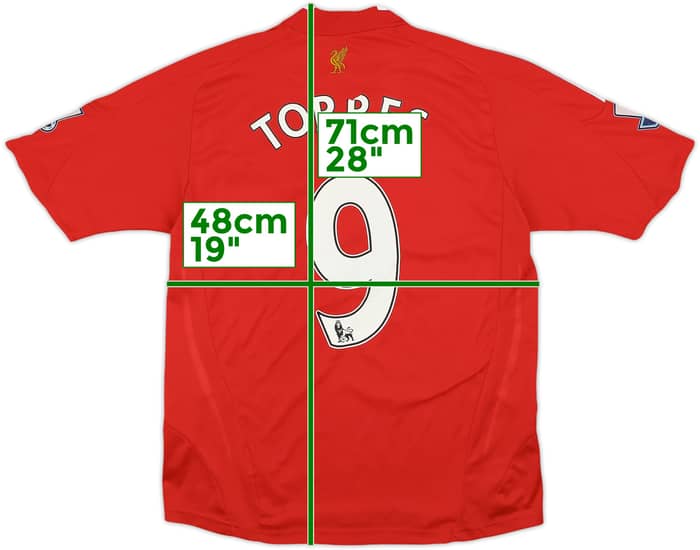 2008-10 Liverpool Home Shirt Torres #9 - 4/10 - (L.Boys)