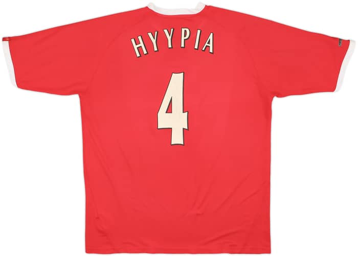 2001-03 Liverpool CL Shirt Hyypia #4 - 7/10 - (XL)