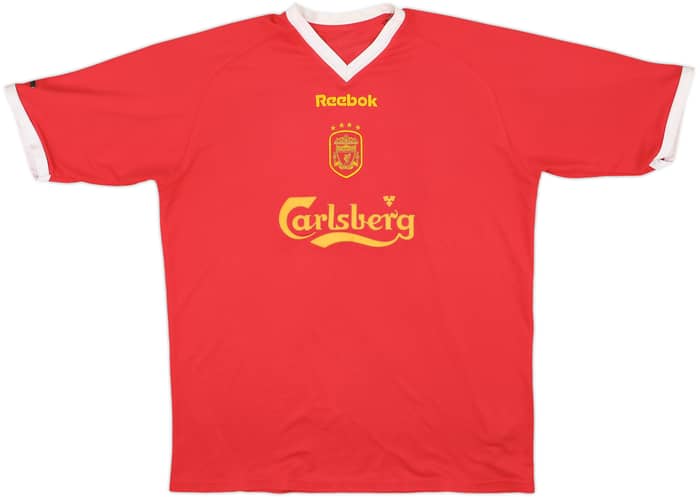 2001-03 Liverpool CL Shirt Hyypia #4 - 7/10 - (XL)