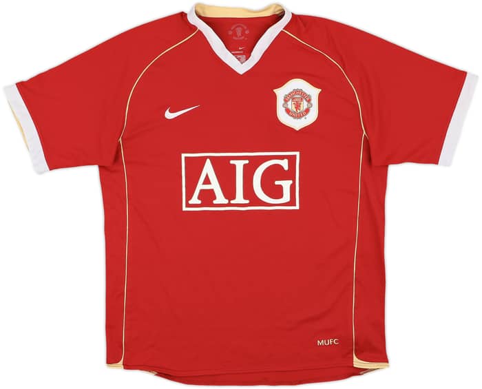 2006-07 Manchester United Home Shirt Park #13 - 5/10 - (M)
