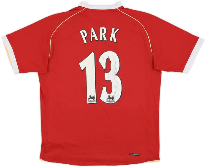 2006-07 Manchester United Home Shirt Park #13 - 5/10 - (M)