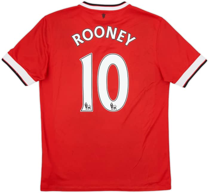 2014-15 Manchester United Home Shirt Rooney #10 - 6/10 - (M)