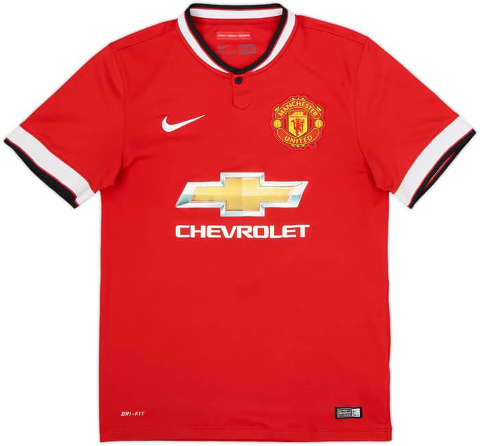 2014-15 Manchester United Home Shirt Falcao #9 - 6/10 - (S)