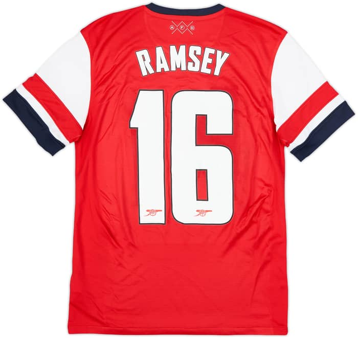 2012-14 Arsenal Home Shirt Ramsey #16 - 5/10 - (S)