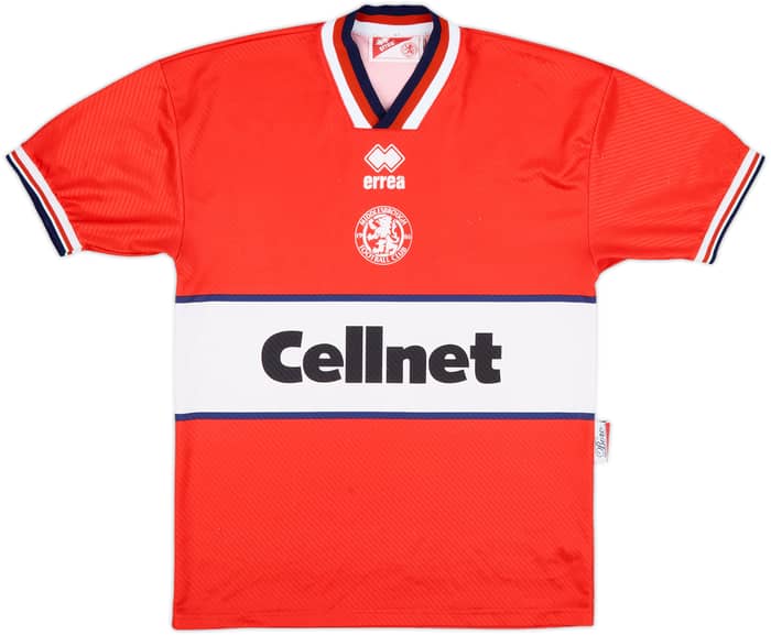 1997-98 Middlesbrough Home Shirt - 8/10 - (M)