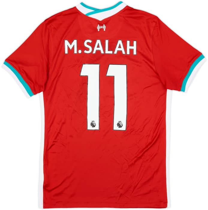 2020-21 Liverpool Home Shirt M.Salah #11 - 4/10 - (S)