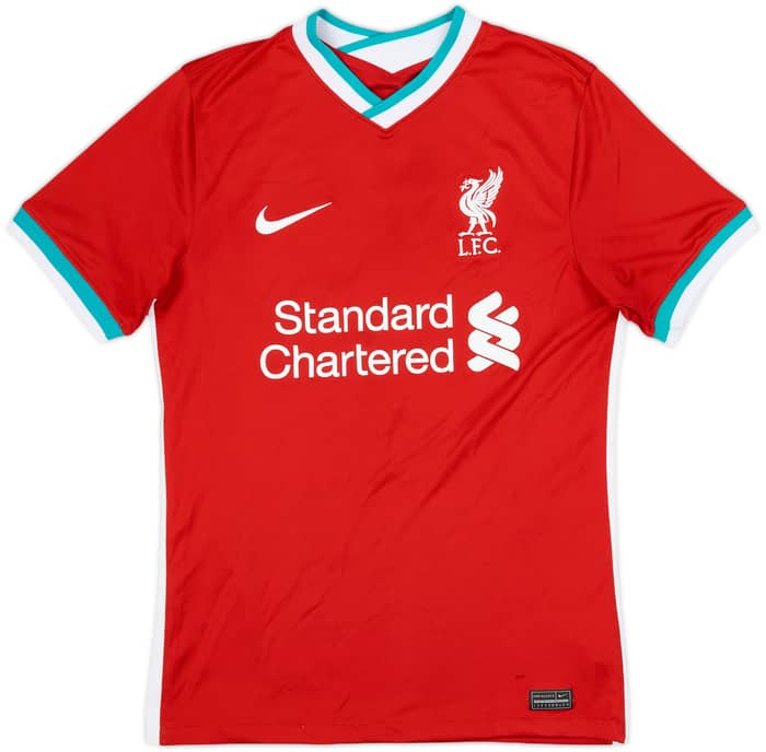 2020-21 Liverpool Home Shirt M.Salah #11 - 4/10 - (S)