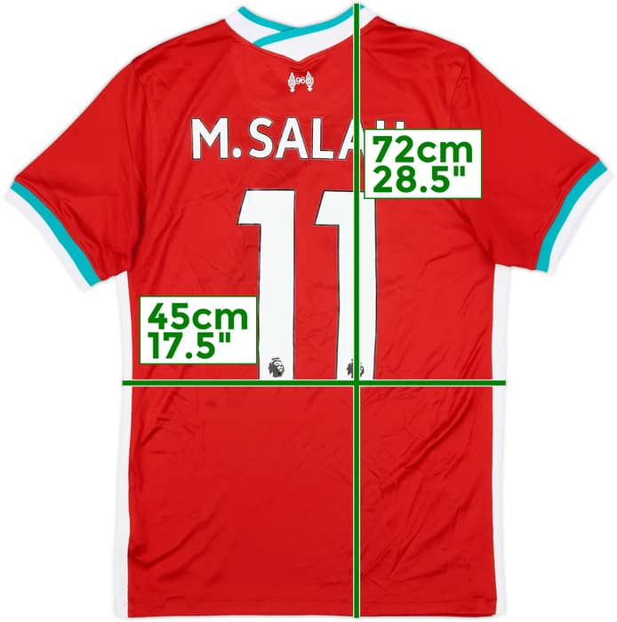 2020-21 Liverpool Home Shirt M.Salah #11 - 4/10 - (S)