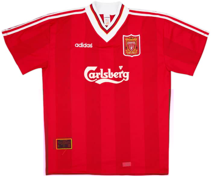 1995-96 Liverpool Home Shirt - 7/10 - (XXL)
