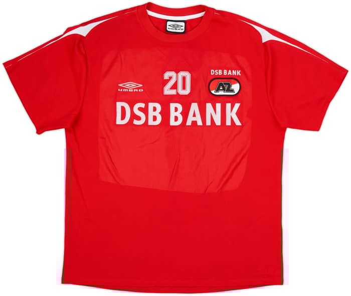 2005-06 AZ Alkmaar Player Issue Umbro Training Shirt #20 - 8/10 - (L)