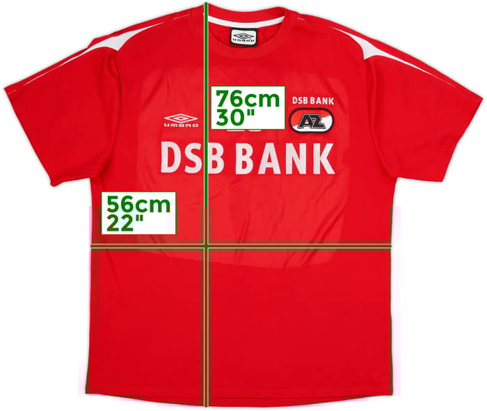 2005-06 AZ Alkmaar Player Issue Umbro Training Shirt #20 - 8/10 - (L)