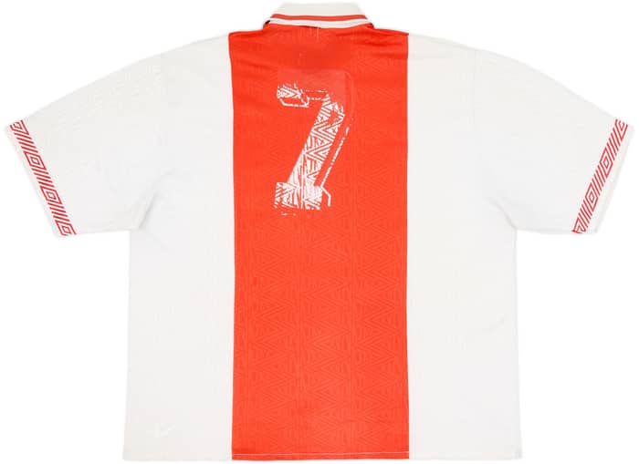 1991-93 Ajax Home Shirt #7 - 5/10 - (XL)
