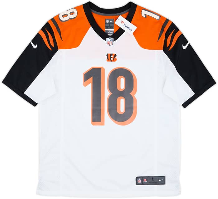 2012-20 Cincinnati Bengals Green #18 Nike Game Away Jersey (L)