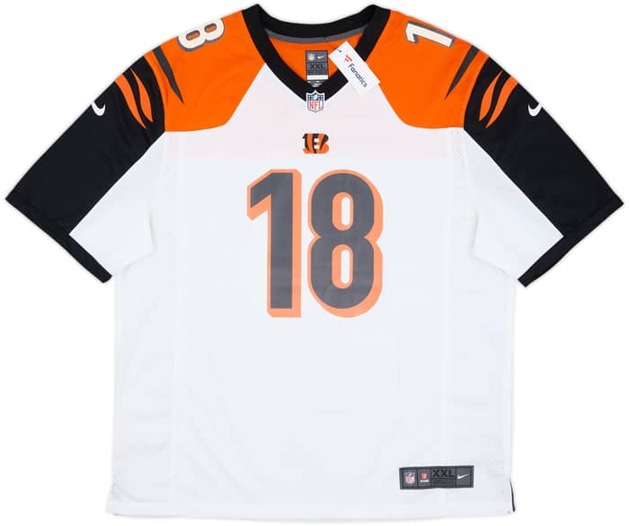 2012-20 Cincinnati Bengals Green #18 Nike Game Away Jersey (XXL)