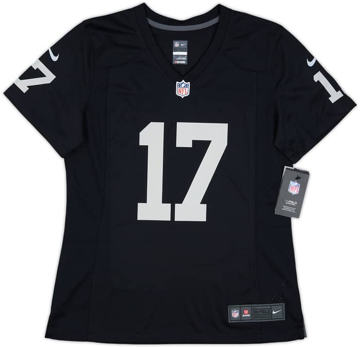 2022-24 Las Vegas Raiders Adams #17 Nike Game Home Jersey Womens (M)