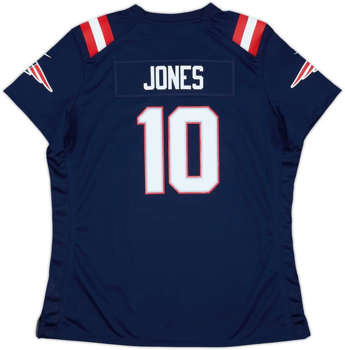 2021-23 New England Patriots Jones #10 Nike Game Home Jersey Womens (XL)
