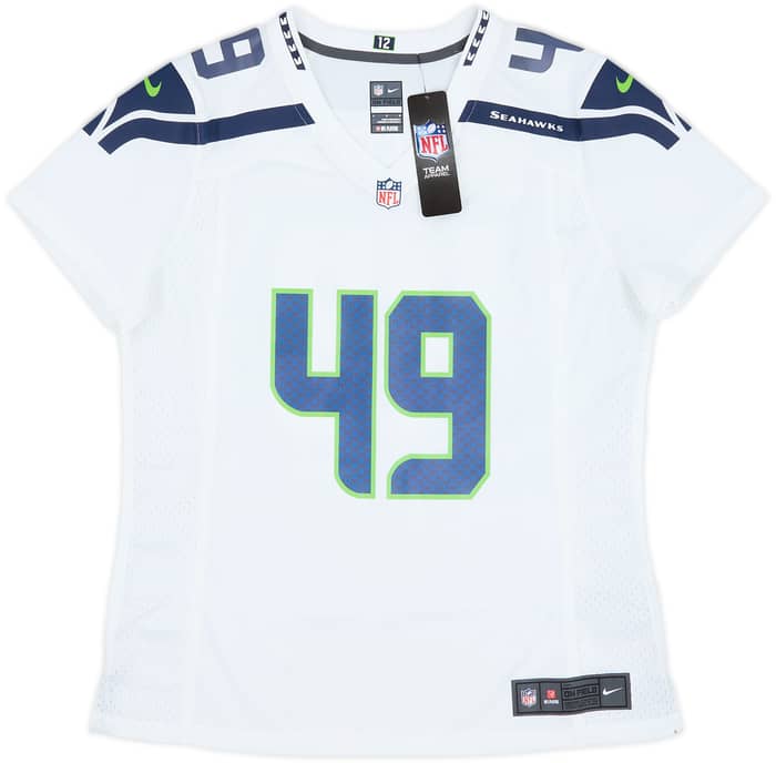 2018-20 Seattle Seahawks Griffin #49 Nike Game Away Jersey Womens (L)