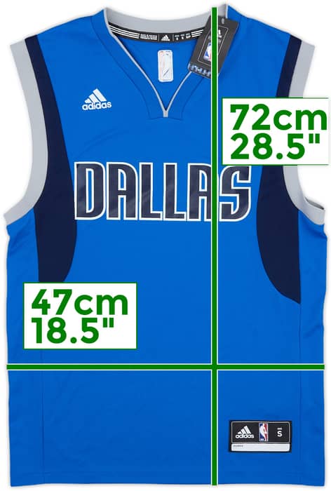 2014-17 Dallas Mavericks adidas Away Jersey (S)