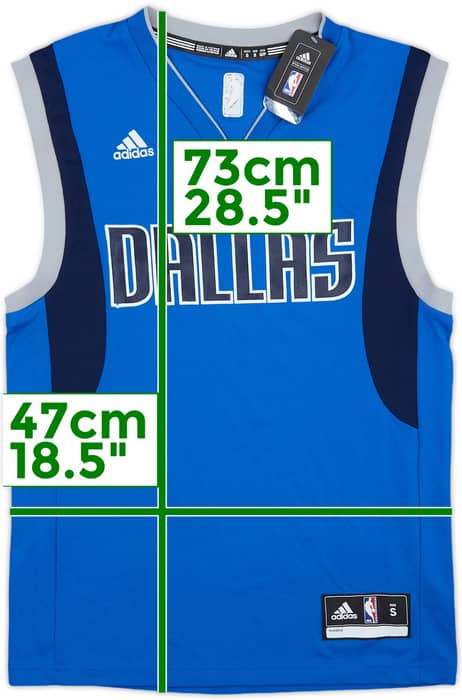 2014-17 Dallas Mavericks adidas Away Jersey (S)