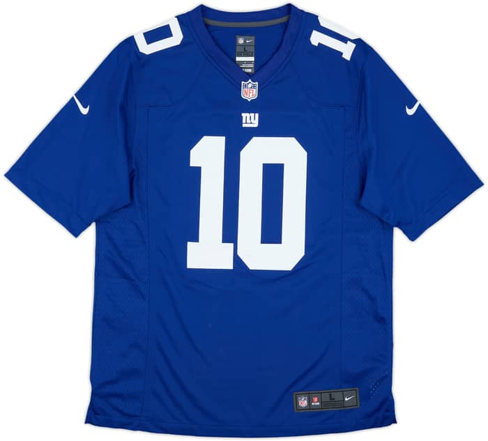 2012-19 New York Giants Manning #10 Nike Game Home Jersey - 6/10 - (L)