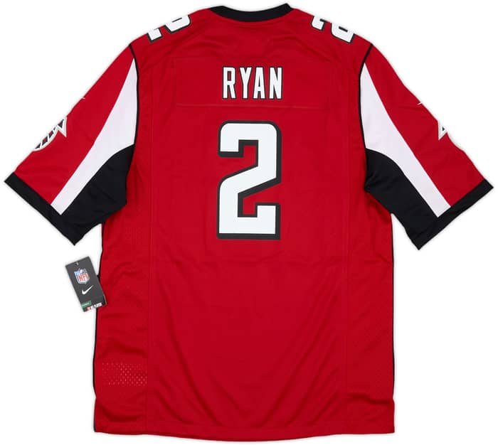 2012-19 Atlanta Falcons Ryan #2 Nike Game Home Jersey (L)