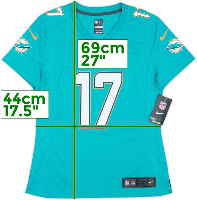 2013-17 Miami Dolphins Tannehill #17 Nike Game Home Jersey Womens (S)