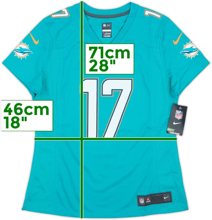 2013-17 Miami Dolphins Tannehill #17 Nike Game Home Jersey Womens (M)