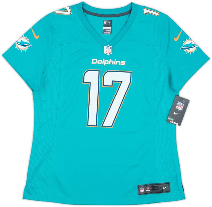 2013-17 Miami Dolphins Tannehill #17 Nike Game Home Jersey Womens (L)