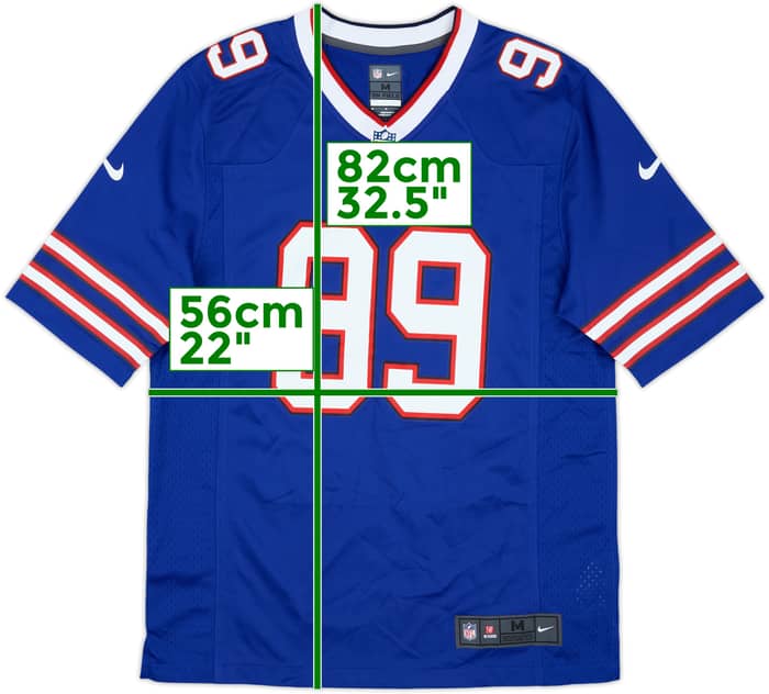 2012-17 Buffalo Bills Dareus #99 Nike Game Home Jersey - 10/10 - (M)